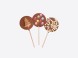 Lot de 3 sucettes
