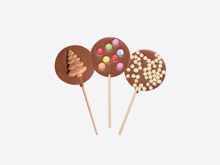 Lot de 3 sucettes