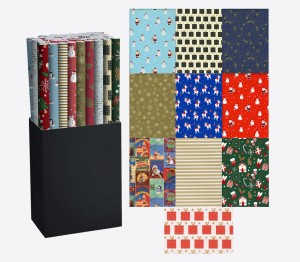 Papier Cadeau "Kraft" de Noël