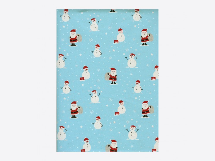 Papier Cadeau "Kraft" de Noël