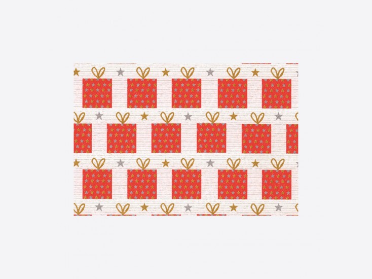 Papier Cadeau "Kraft" de Noël