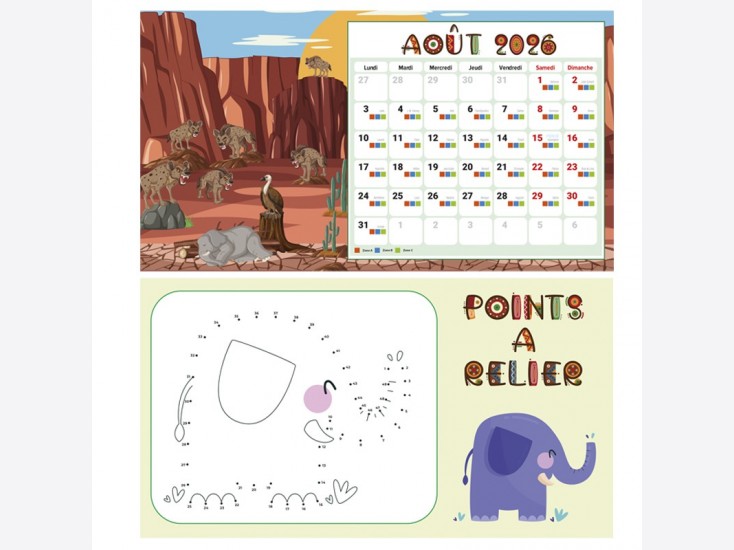 Calendrier à dessiner