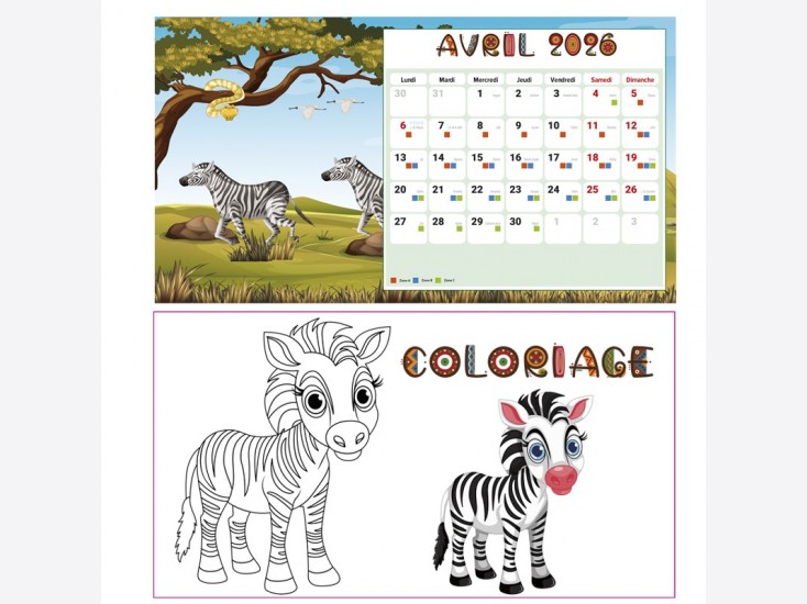 Calendrier à dessiner