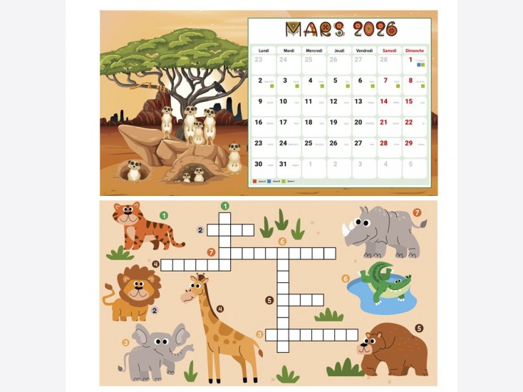 Calendrier à dessiner