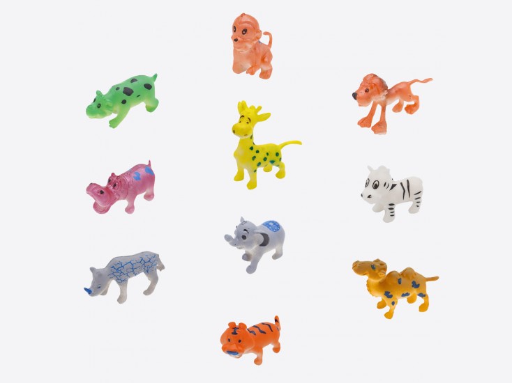 Animal Zoo 5-10cm (lot de 12)