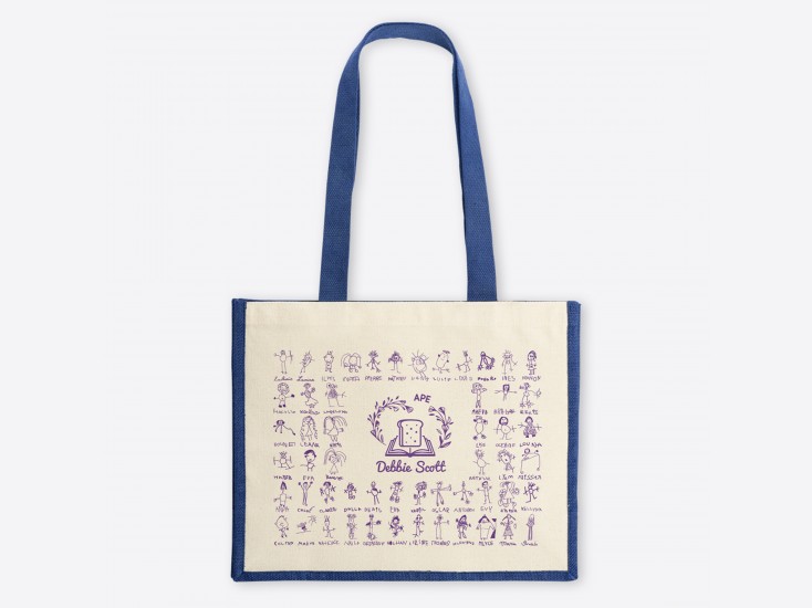 Sac en jute et coton