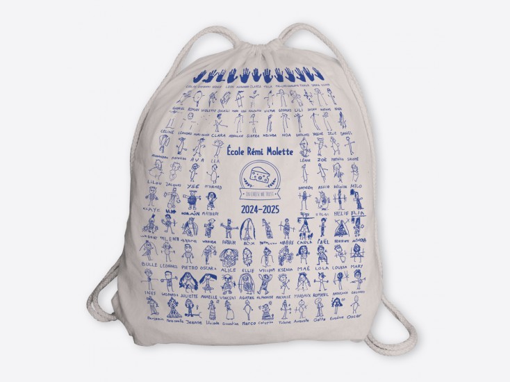 Sac à dos coton