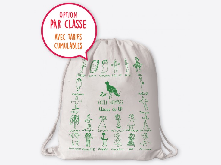 Sac à dos coton