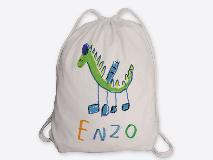 Sac à dos coton individuel