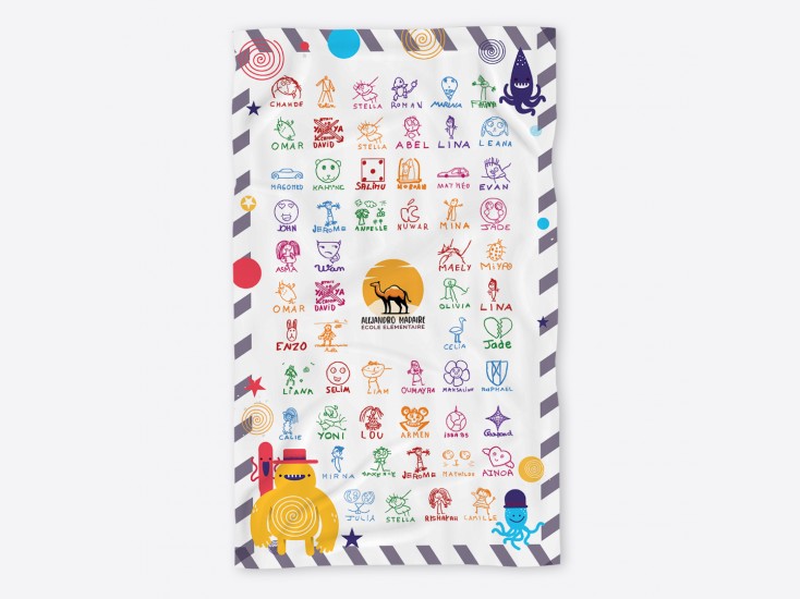 Serviette 30 x 50 cm
