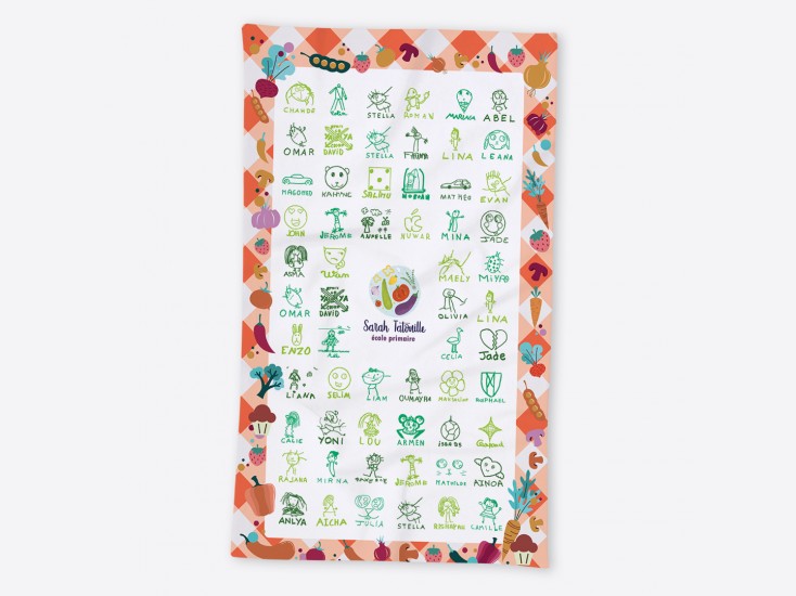 Serviette 30 x 50 cm