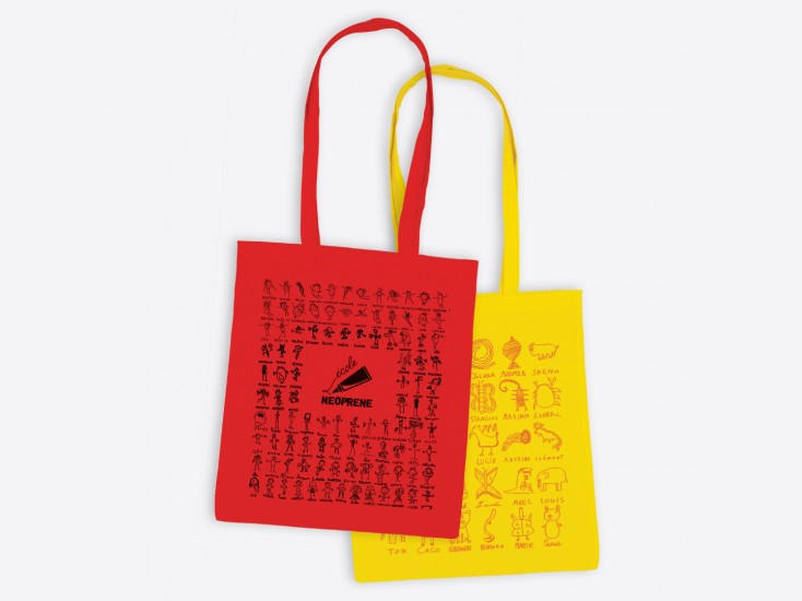 Tote bag couleur