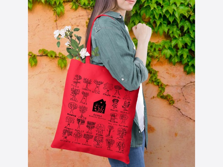 Tote bag couleur