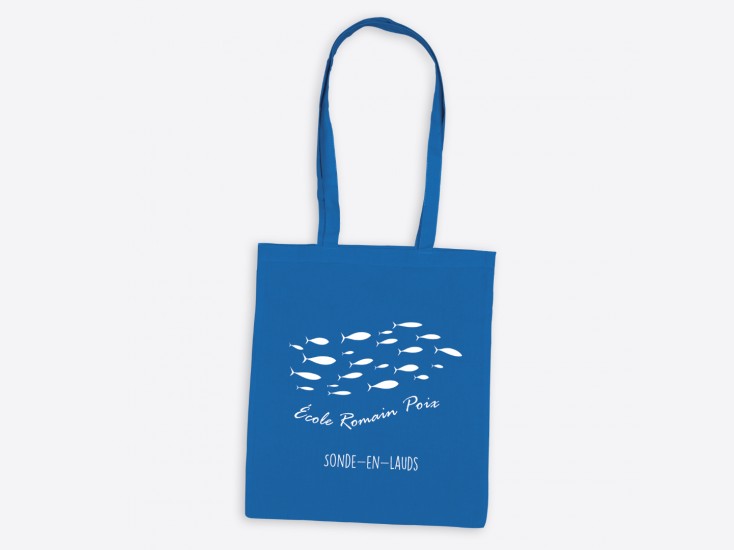 Tote bag couleur à personnaliser