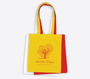 Tote bag couleur à personnaliser