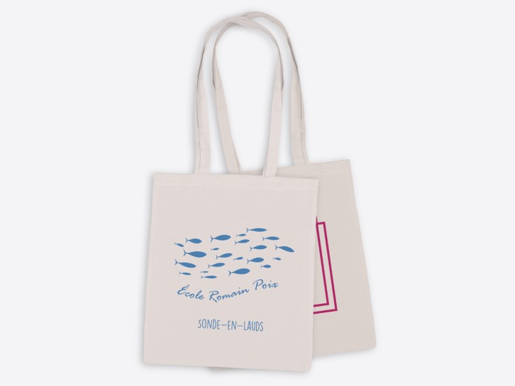 Tote bag bio à personnaliser