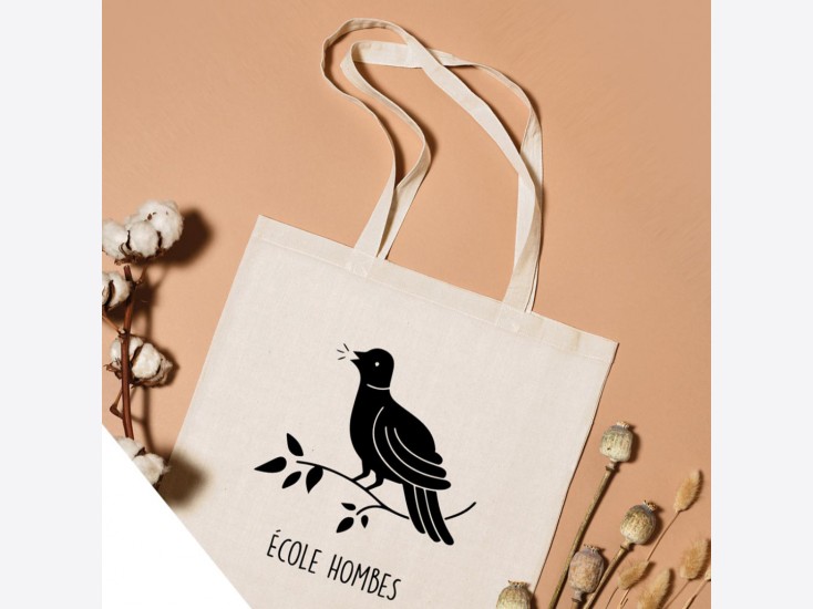 Tote bag bio à personnaliser