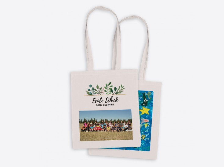 Tote bag impression photo