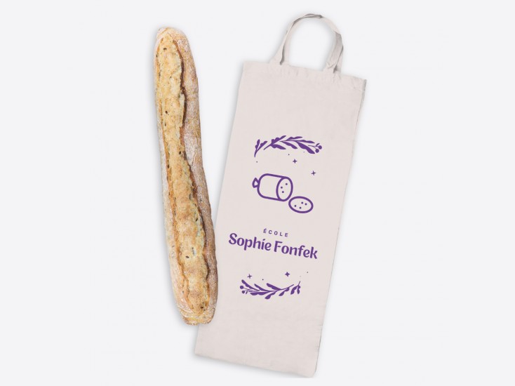 Sac à pain à personnaliser