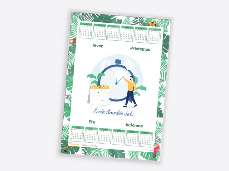 Calendrier à personnaliser