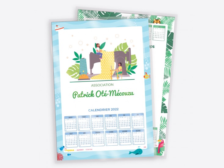 Calendrier à personnaliser