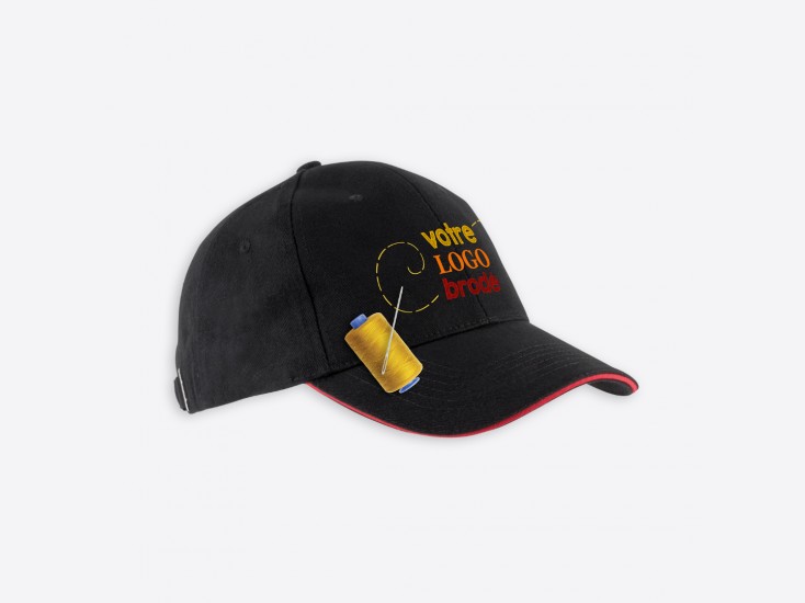 Casquette luxe brodée à personnaliser