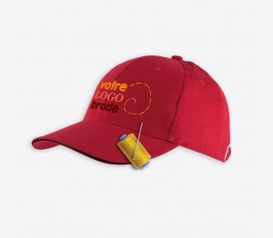 Casquette luxe brodée à personnaliser