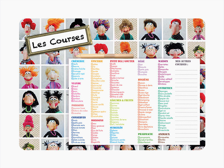 Liste de courses "Humour"