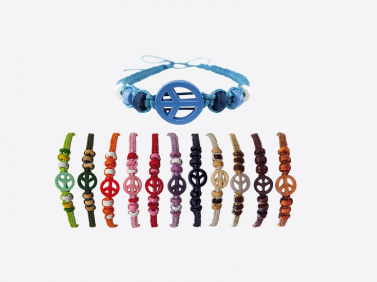 Bracelets Peace & Love