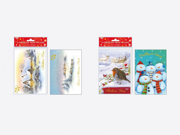 Pochettes Cartes de voeux