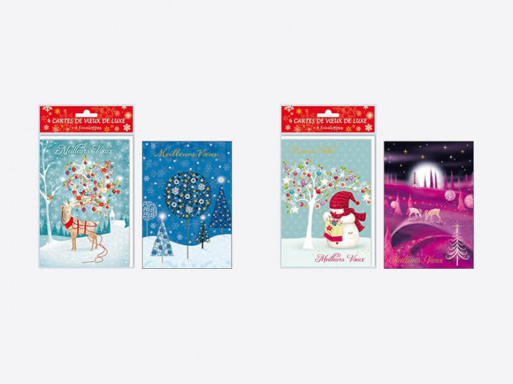 Pochettes Cartes de voeux