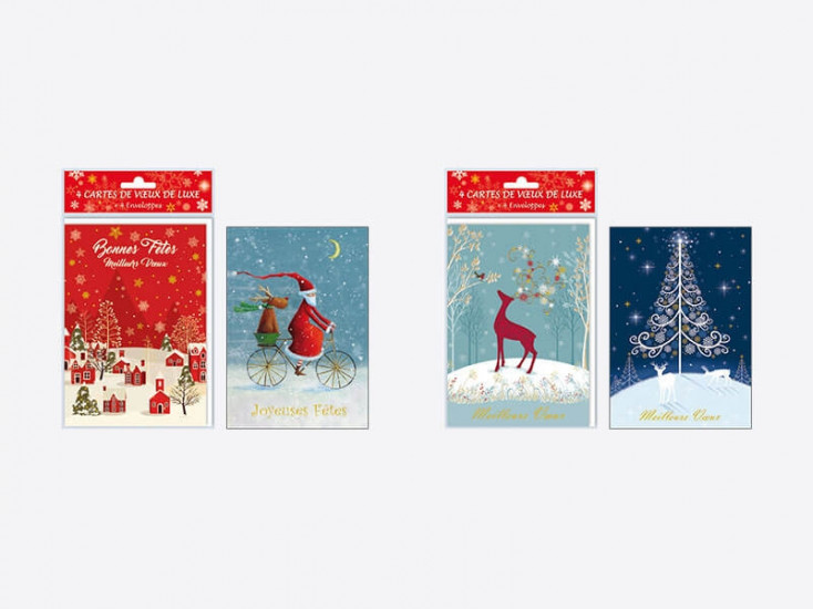 Pochettes Cartes de voeux