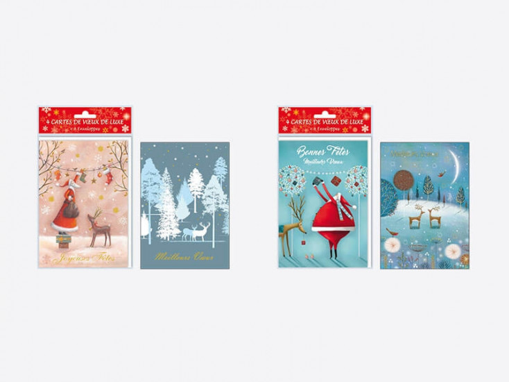 Pochettes Cartes de voeux