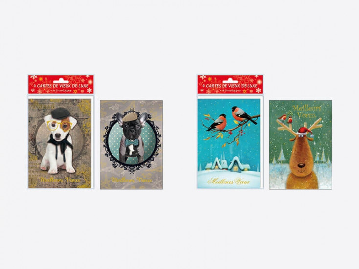 Pochettes Cartes de voeux