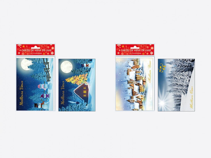 Pochettes Cartes de voeux