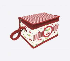 Lunch bag "Rouge Cerise"