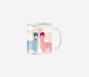 Mug Trendy "Love lama"