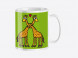 Mug Trendy "Coeur de girafe"