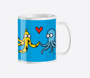 Mug Trendy "Love in the sea"