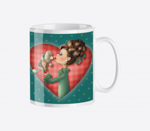 Mug Trendy "I love my dog"