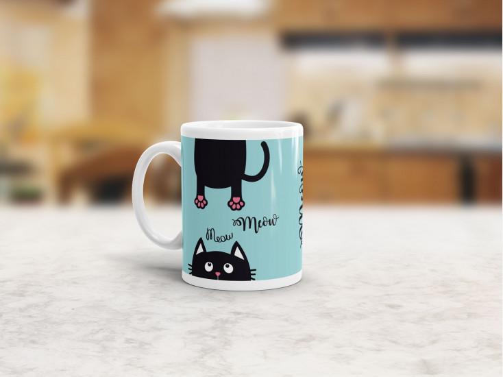 Mug Trendy "Meow"