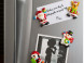 Magnets de Noël "Personnages"