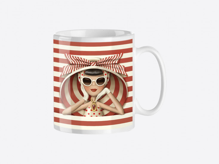 Mug trendy "Elégance"