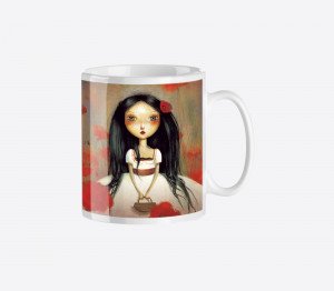 Mug trendy "Demoiselle"