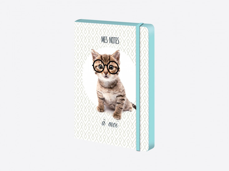 Cahier A5 "Intello Kitty"