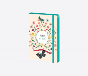 Cahier A5 "Flowers"