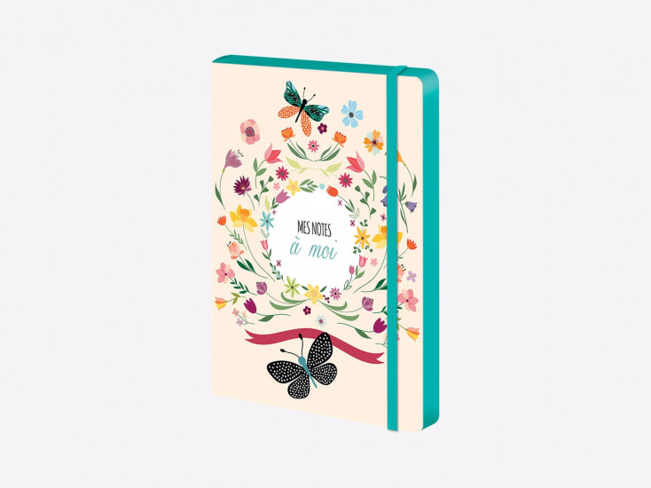 Cahier A5 "Flowers"