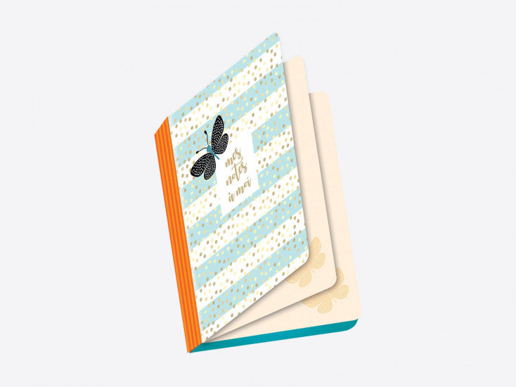 Cahier A5 "Papillon"