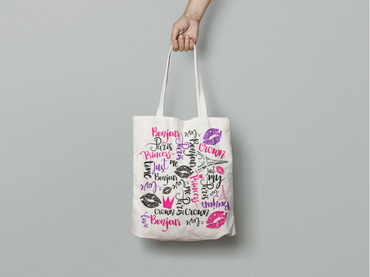 Tote bag "Bonjour Paris"