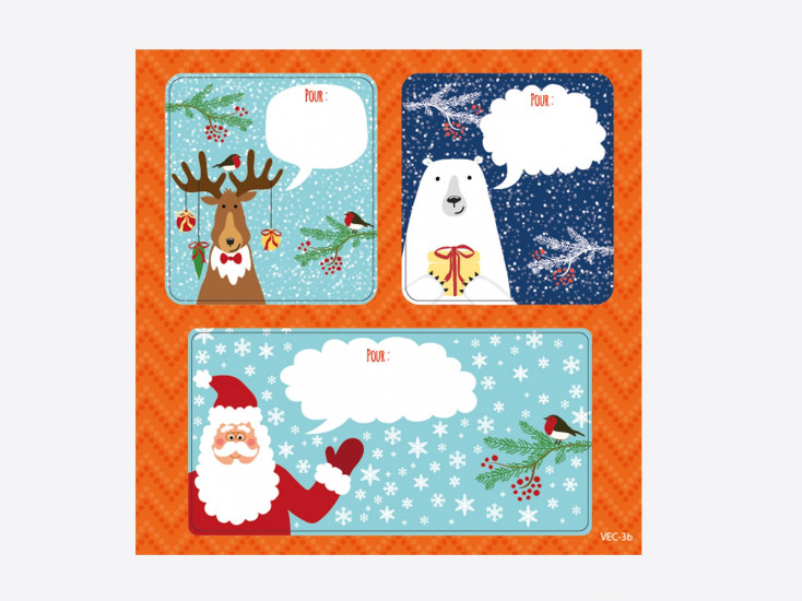 Etiquettes cadeaux 3